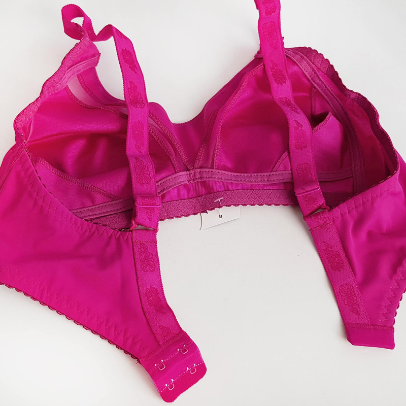 سوتین زنانه پانیذ مدل بدون فنر کد 22202 رنگ سرخابی - تصویر 6