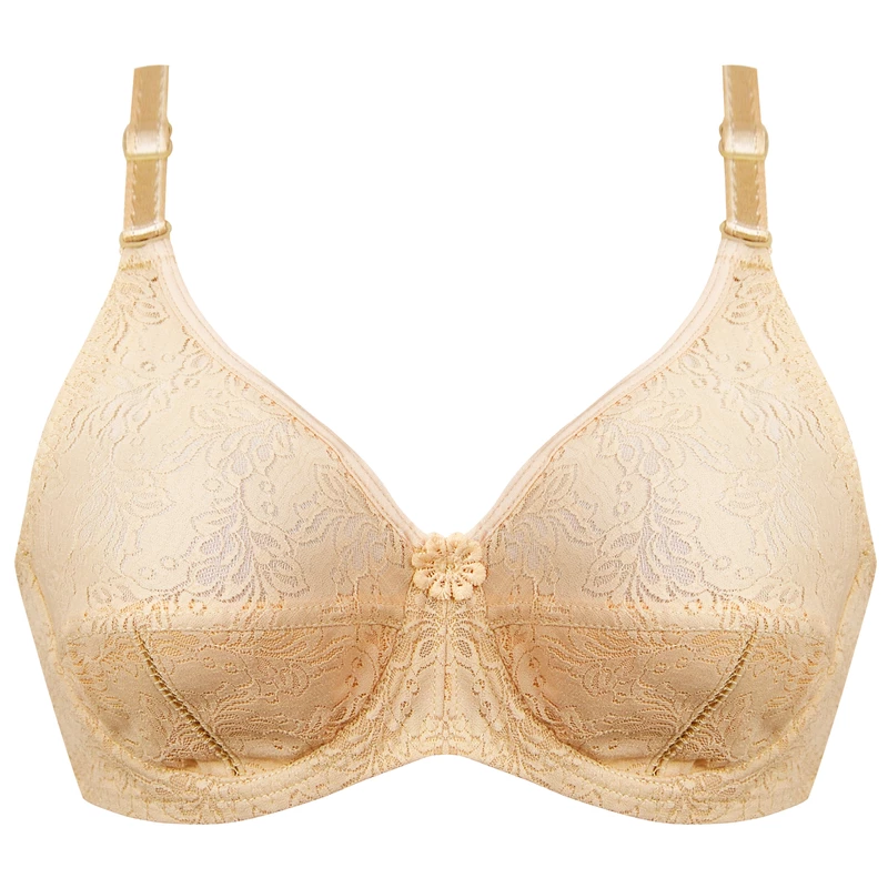 سوتین زنانه پانیذ کد 66350 کرم