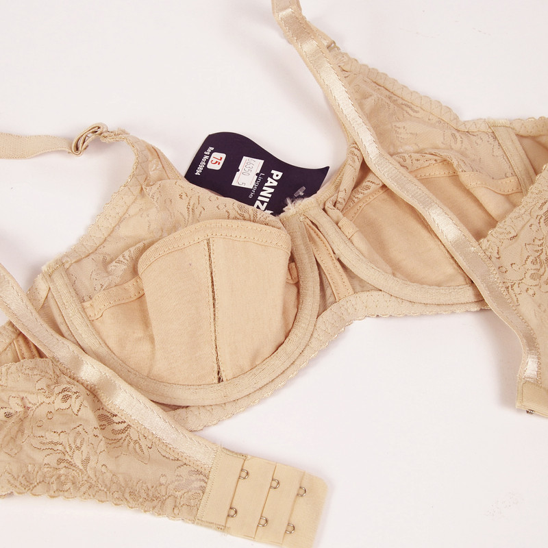 سوتین زنانه پانیذ کد 66350 کرم - تصویر 4