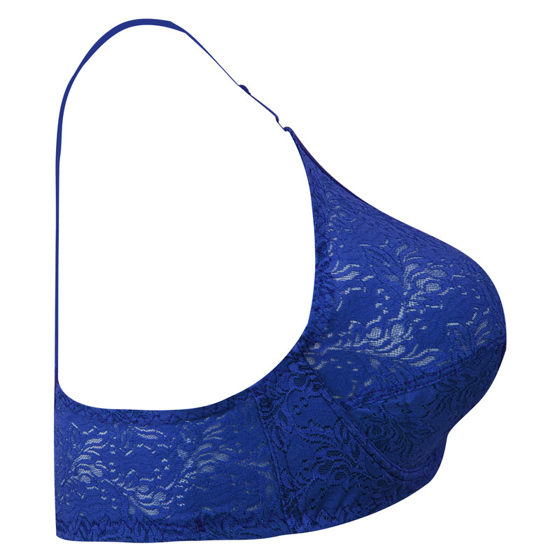 سوتین زنانه پانیذ کد 66350 آبی کاربنی - تصویر 5