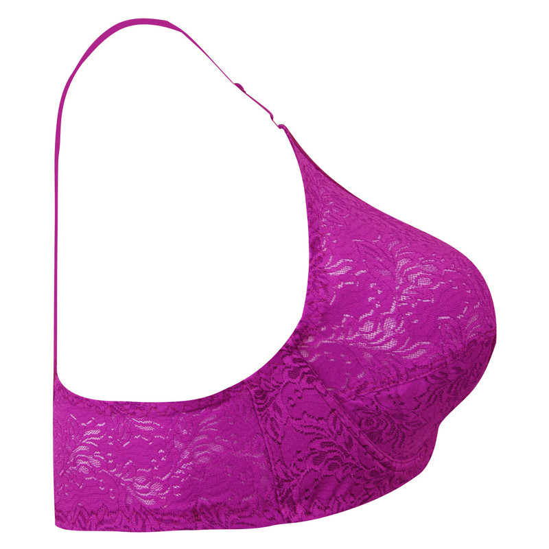 سوتین زنانه پانیذ کد 66350 ارغوانی - تصویر 5