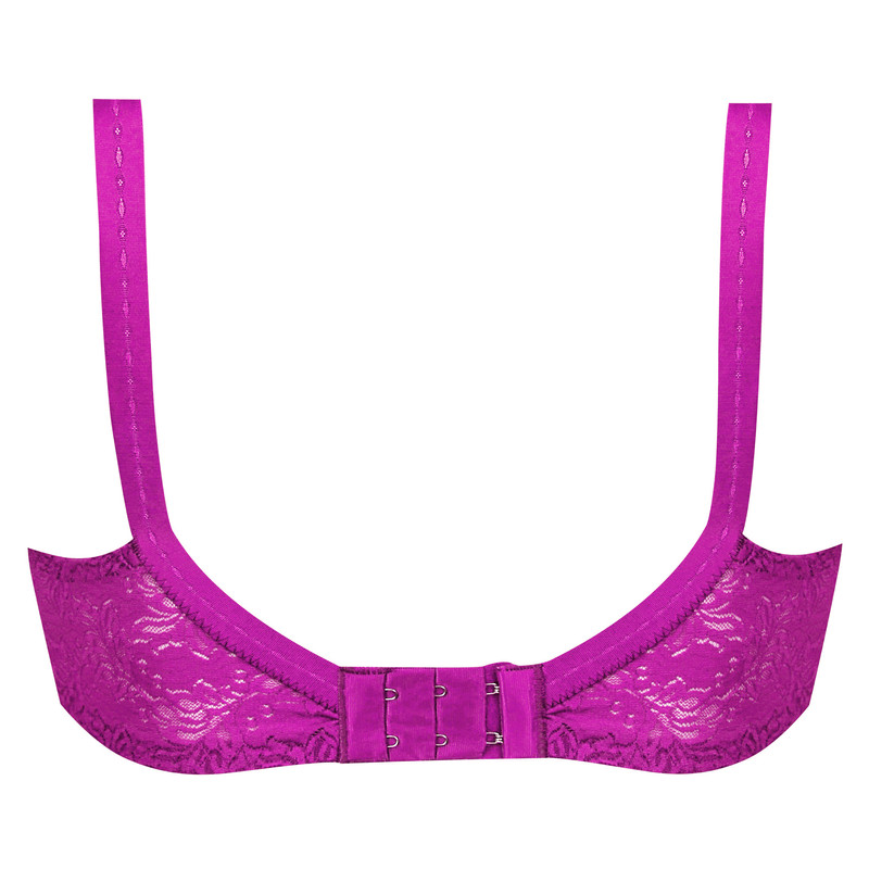 سوتین زنانه پانیذ کد 66350 ارغوانی - تصویر 2