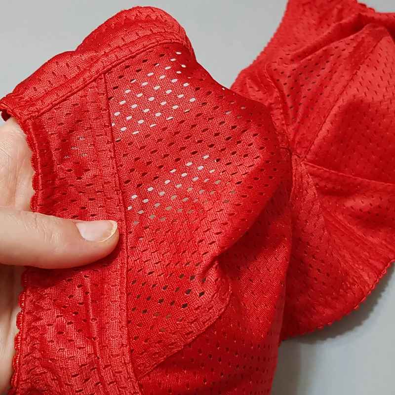 سوتین زنانه پانیذ مدل بدون فنر کد 77355 رنگ قرمز - تصویر 6