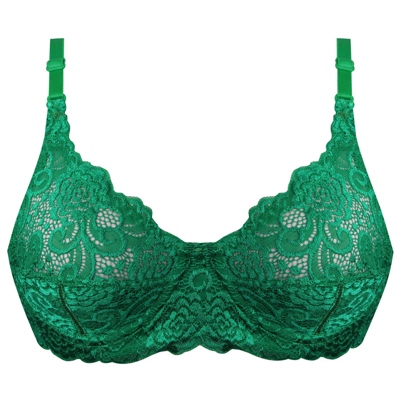 سوتین زنانه پانیذ مدل 66301 رنگ سبز