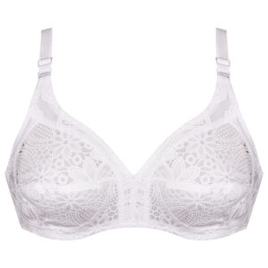 سوتین زنانه پانیذ مدل بدون فنر کد 66508-14 رنگ سفید