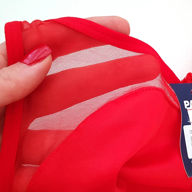 سوتین زنانه پانیذ مدل فنردار کد 22200 رنگ قرمز - تصویر 5