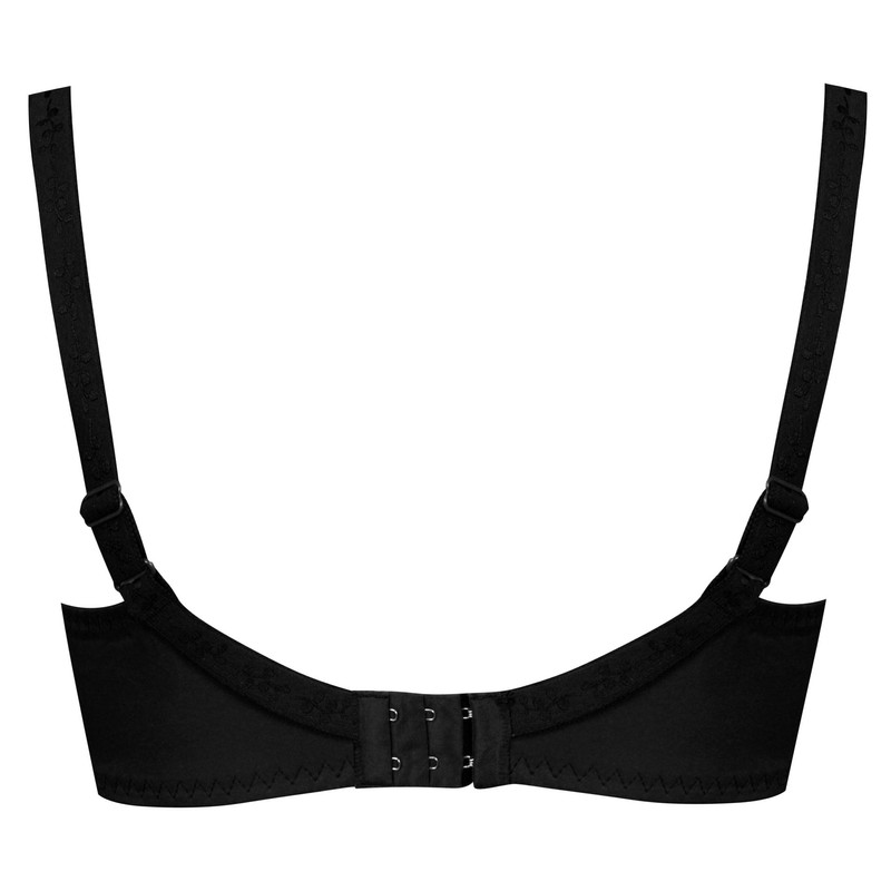 سوتین زنانه پانیذ مدل بدون فنر کد 22202 رنگ مشکی - تصویر 3