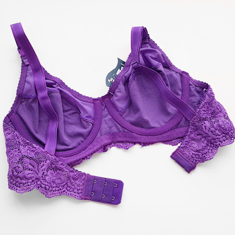 ست شورت و سوتین زنانه پانیذ مدل فنردار کد 9012 رنگ بنفش - تصویر 9