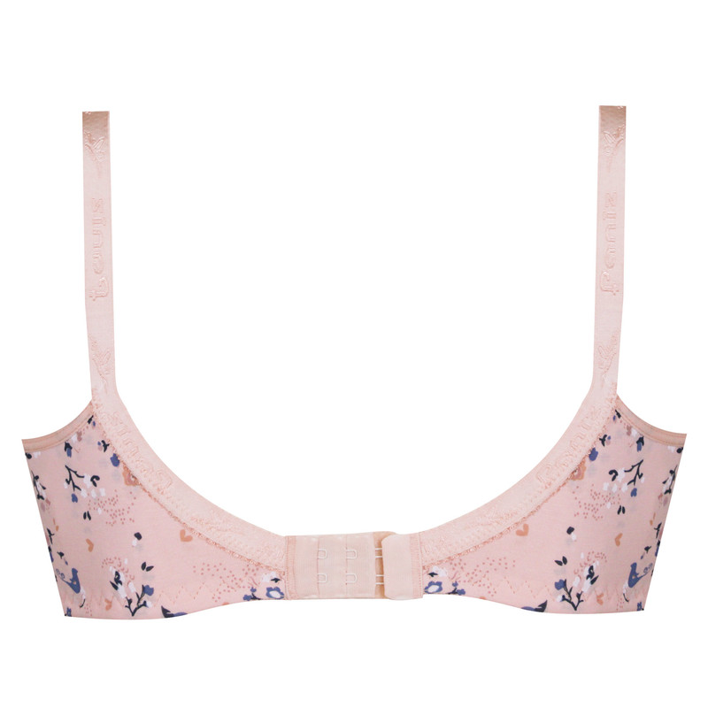 ست شورت و سوتین زنانه پانیذ مدل 9046 رنگ گلبهی - تصویر 2