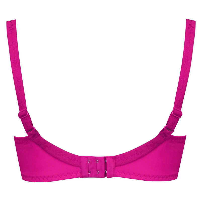 سوتین زنانه پانیذ مدل بدون فنر کد 22202 رنگ سرخابی - تصویر 2