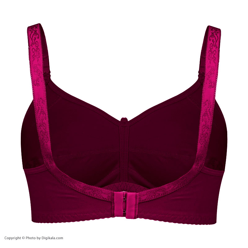 سوتین زنانه پانیذ مدل 66318 بادمجانی - تصویر 3
