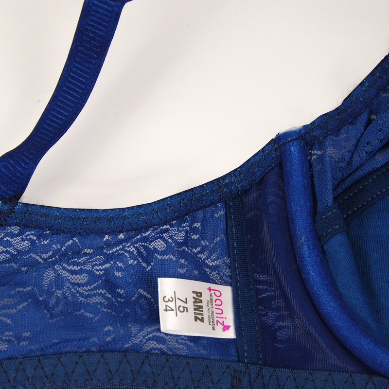 سوتین زنانه پانیذ کد 66350 سرمه ای - تصویر 5