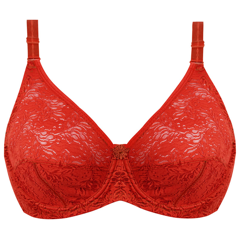 سوتین زنانه پانیذ کد 66350 قرمز