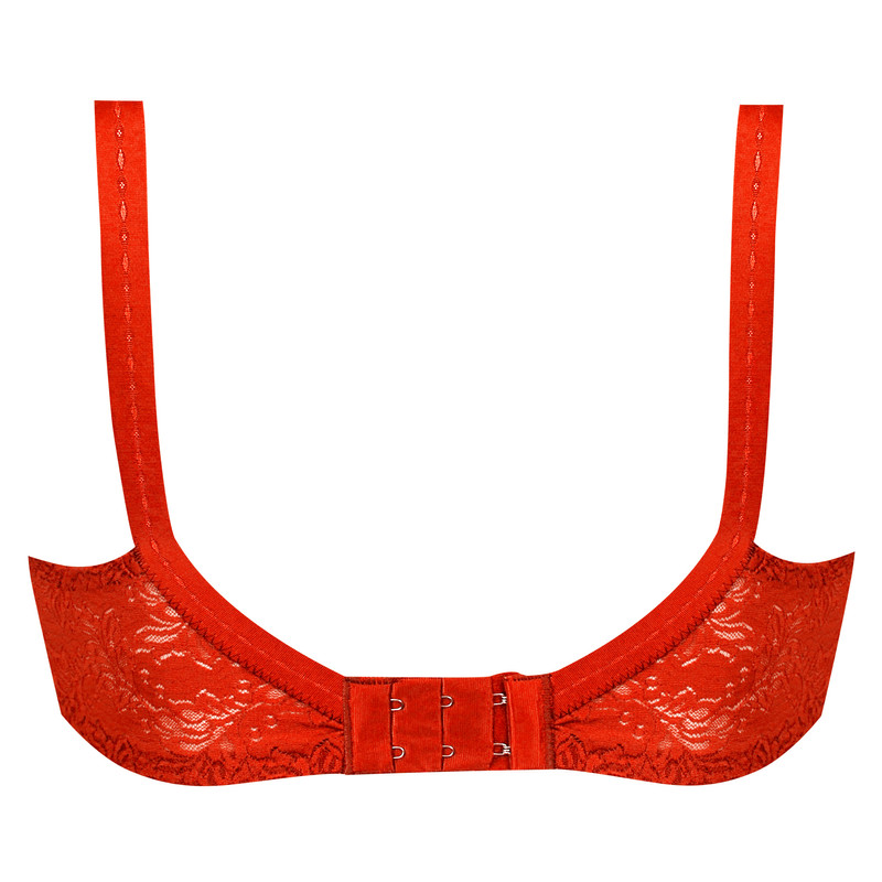 سوتین زنانه پانیذ کد 66350 قرمز - تصویر 2