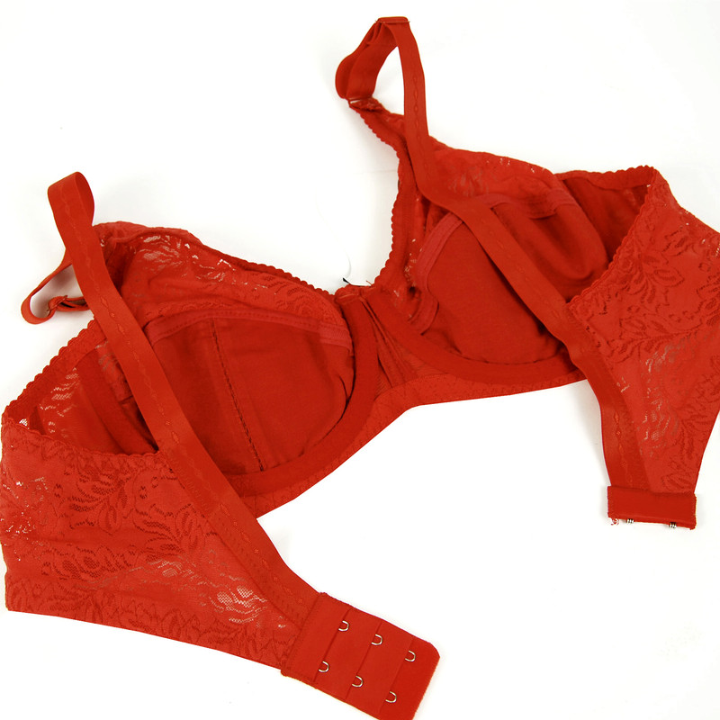 سوتین زنانه پانیذ کد 66350 قرمز - تصویر 4