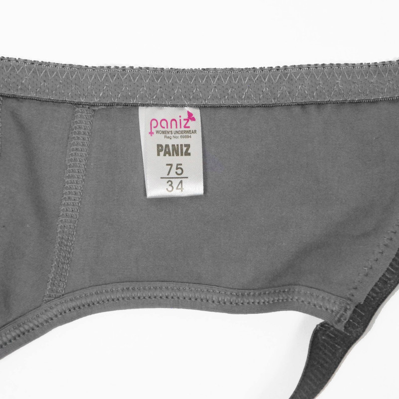 سوتین زنانه پانیذ مدل 66318 طوسی - تصویر 3