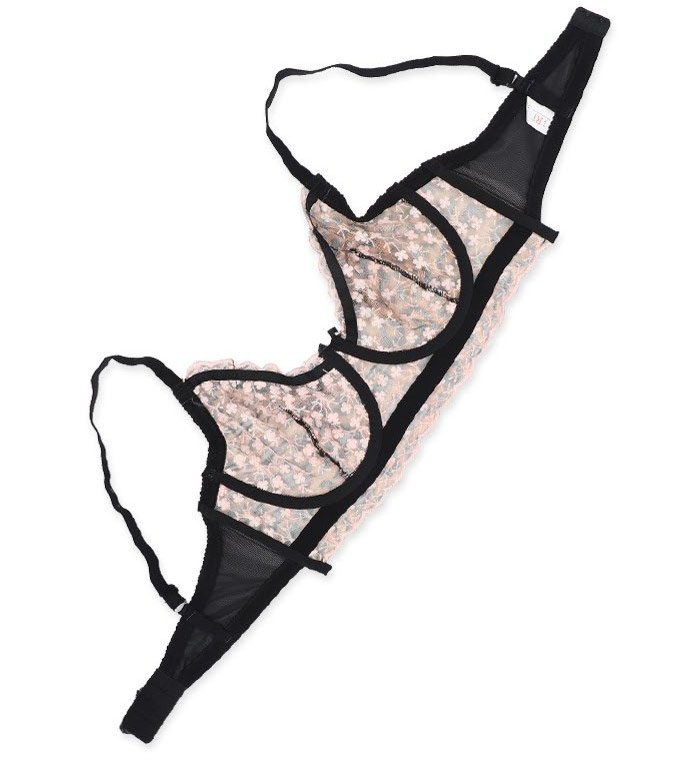 ست شورت و سوتین زنانه نیمه بلند توری فنردار TRT تیریتی کد 1046 طرح پلنگی - تصویر 3