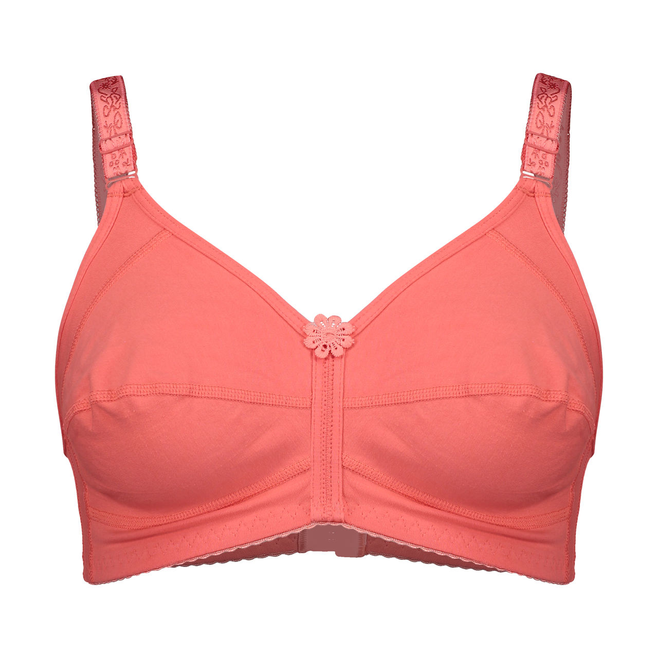 سوتین زنانه پانیذ مدل 66318 گلبهی