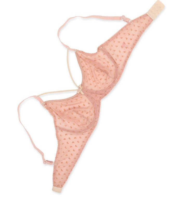 ست شورت و سوتین فنردار ژوبین کد 1368 طرح خرگوش رنگ کرم - تصویر 6