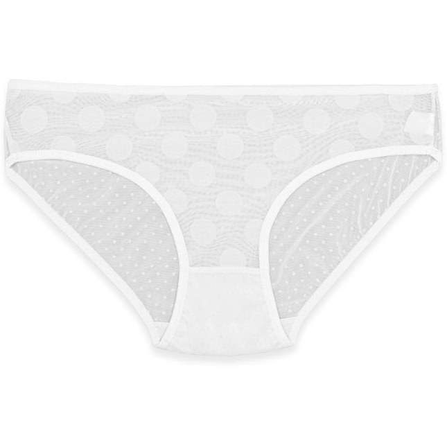 ست شورت و سوتین فنردار ژوبین کد 1368 طرح توپ توپی درشت رنگ سفید - تصویر 4