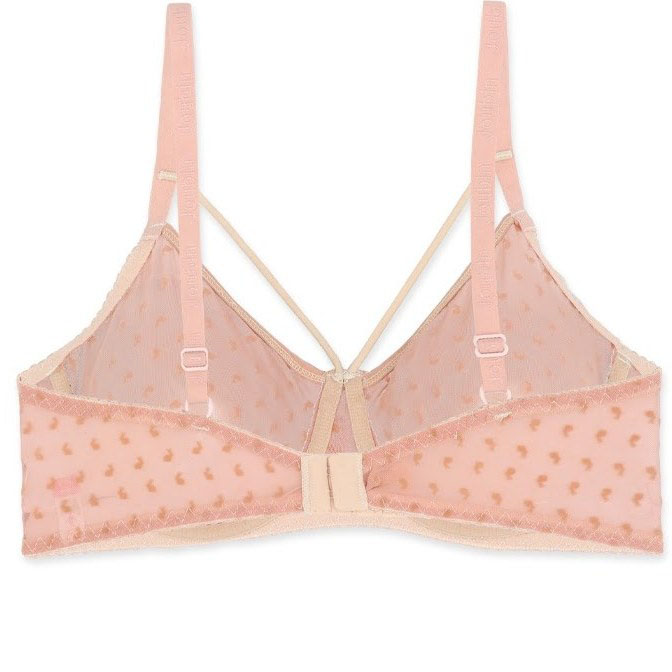 ست شورت و سوتین فنردار ژوبین کد 1368 طرح خرگوش رنگ کرم - تصویر 4