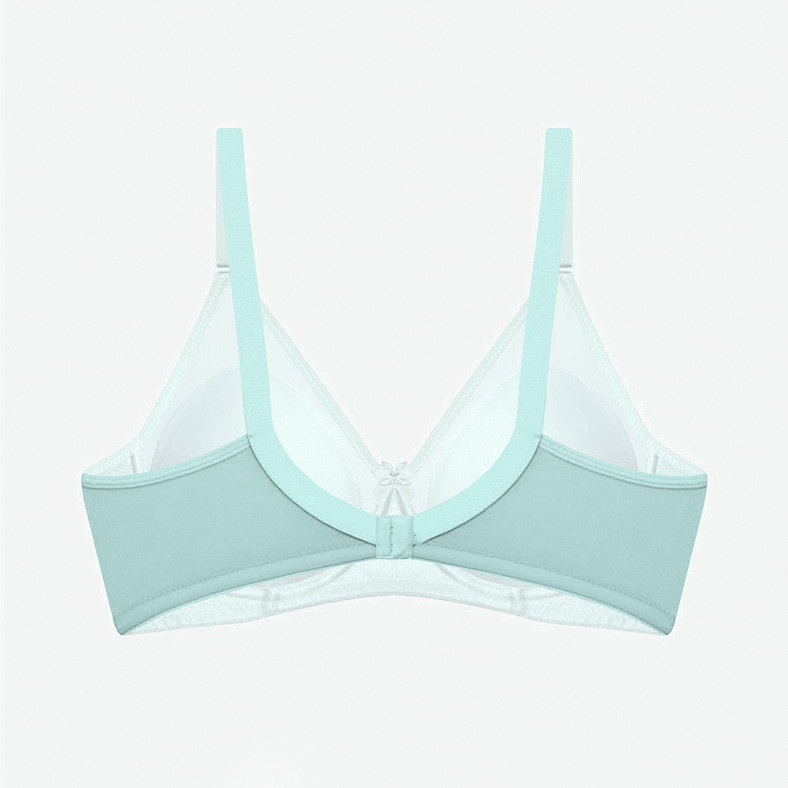 سوتین فنردار پرلون شیشه ای کارن کد 404 رنگ سبز صابونی - تصویر 2