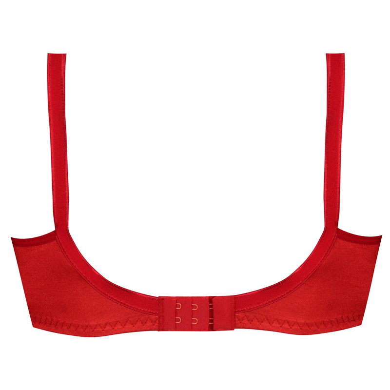 سوتین فنردار پرلون شیشه ای کارن کد 404 رنگ قرمز - تصویر 2