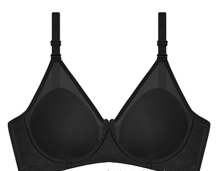 سوتین فنردار پرلون شیشه ای کارن کد 404 رنگ مشکی