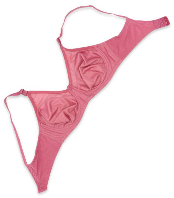 سوتین فنردار پرلون شیشه ای کارن کد 404 رنگ کالباسی - تصویر 5