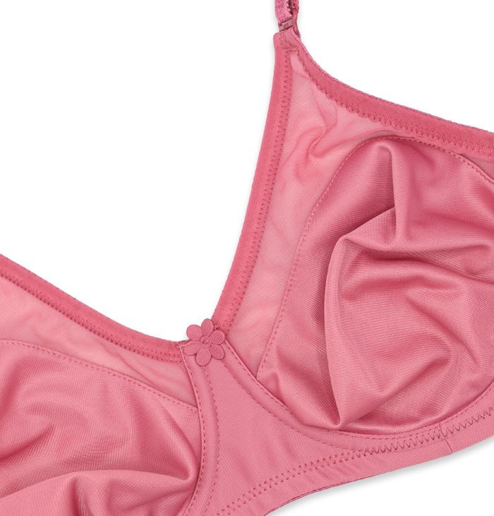 سوتین فنردار پرلون شیشه ای کارن کد 404 رنگ کالباسی - تصویر 4