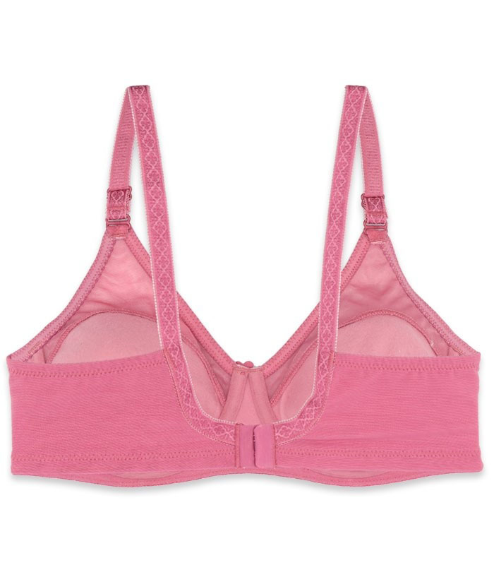 سوتین فنردار پرلون شیشه ای کارن کد 404 رنگ کالباسی - تصویر 2