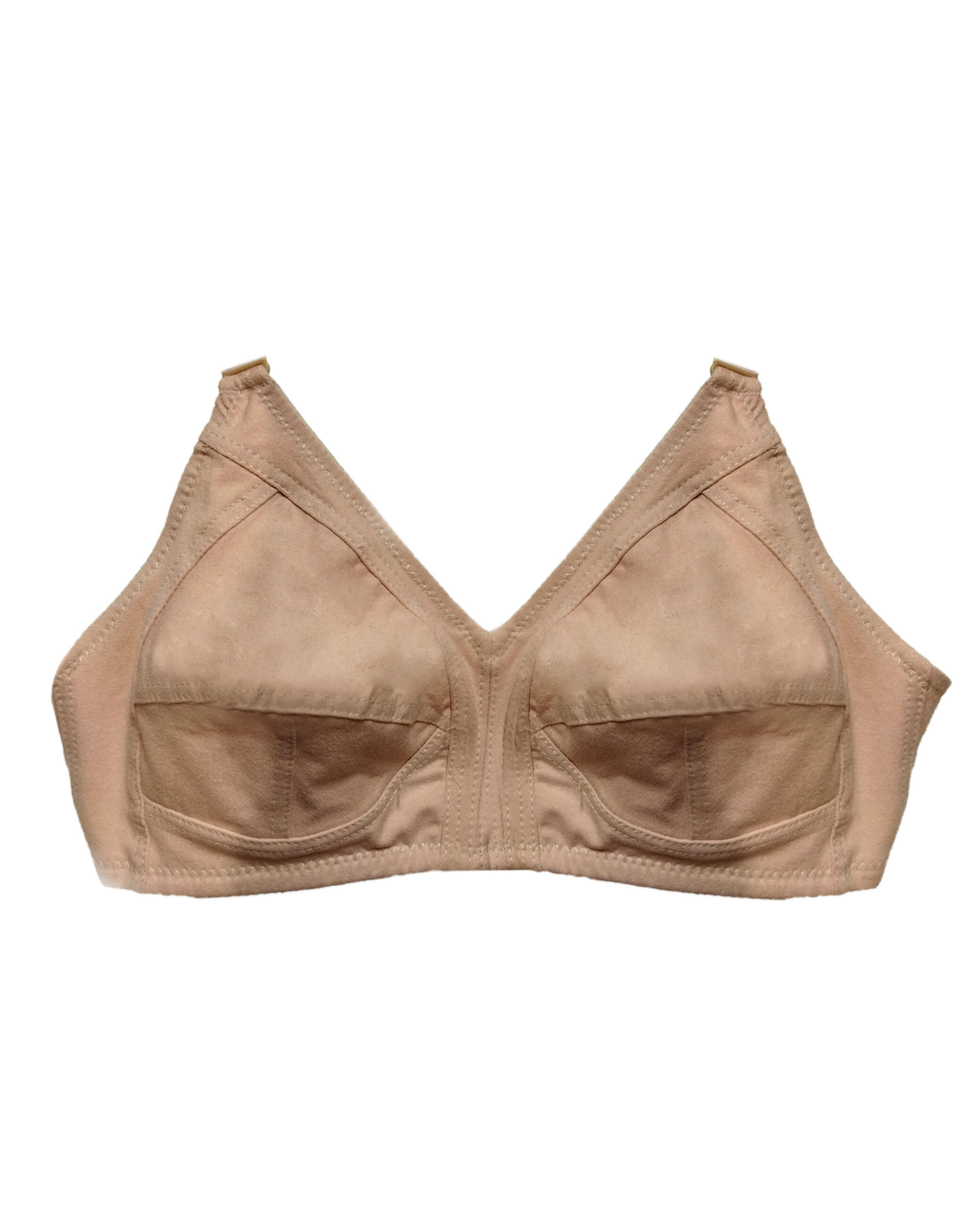 سوتین تک تمام نخ بدون فنر بی بی کد 10 رنگ کرم