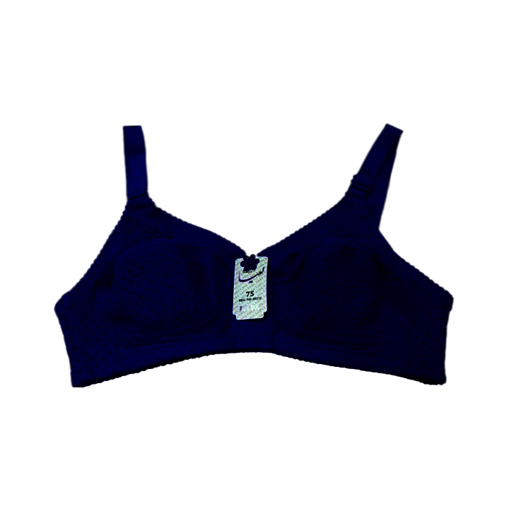 سوتین سوزنی طبی بدون فنر لعیا کد 357 رنگ سرمه ای