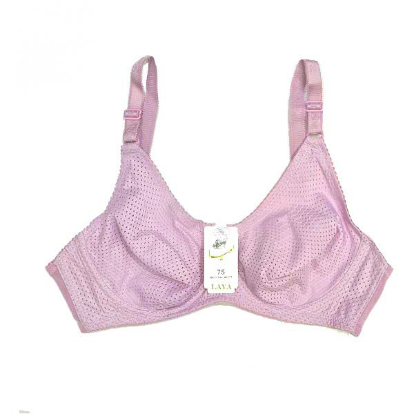 سوتین سوزنی پرسی فنردار لعیا کد 300 رنگ صورتی