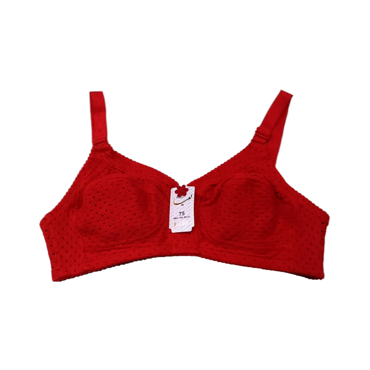 سوتین سوزنی طبی بدون فنر لعیا کد 357 رنگ یاقوتی