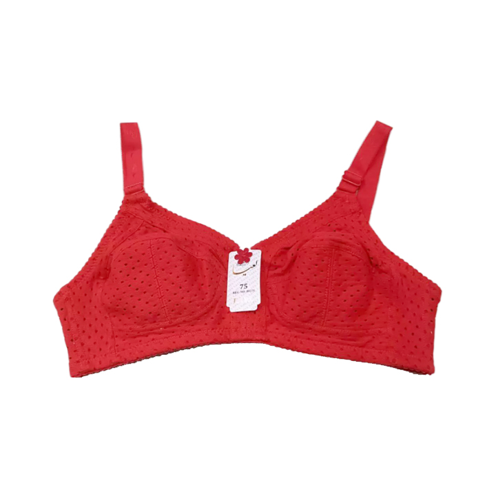 سوتین سوزنی طبی بدون فنر لعیا کد 357 رنگ قرمز