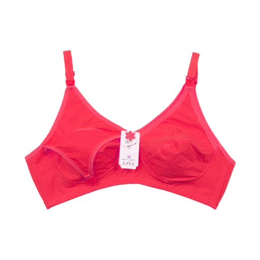 سوتین شیردهی لاکرا بدون فنر لعیا کد 289 رنگ گلبهی