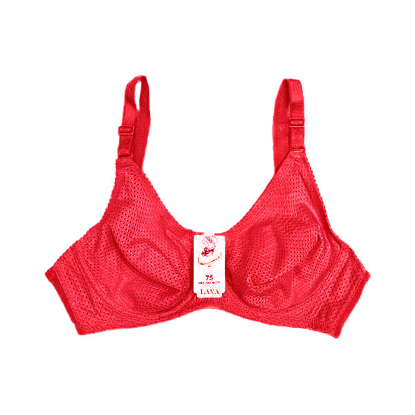 سوتین سوزنی پرسی فنردار لعیا کد 300 رنگ گلبهی