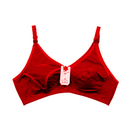 سوتین شیردهی لاکرا بدون فنر لعیا کد 289 رنگ یاقوتی