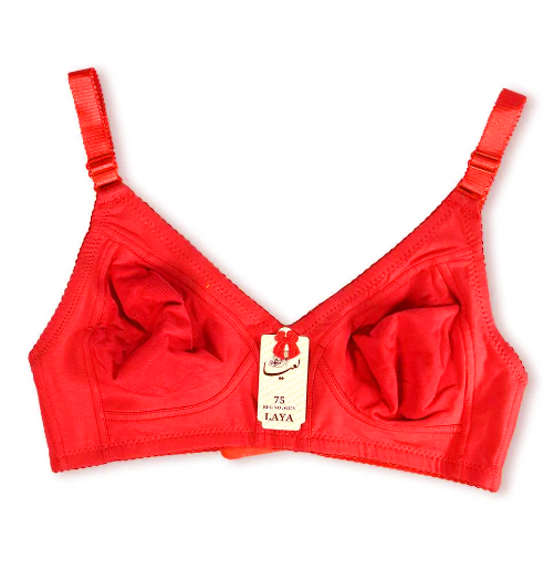 سوتین نخی لاکرا پرسی بدون فنر لعیا کد 308 رنگ گلبهی